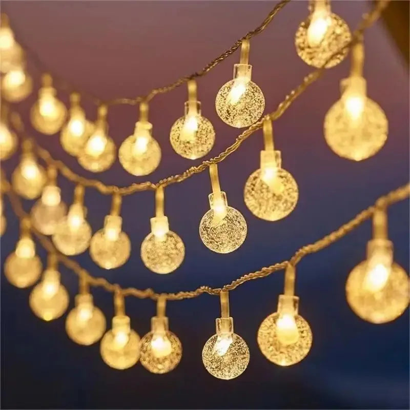 Snowflake LED String Lights