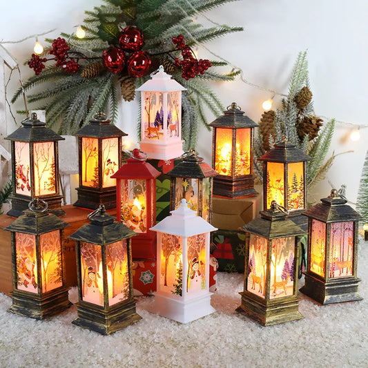 Santa Claus Candelabra Lights