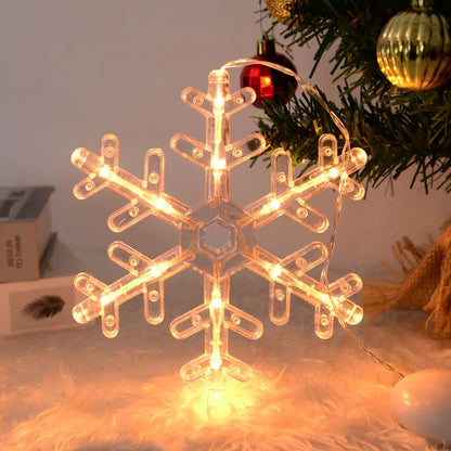 LED Snowflake Window Lights