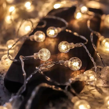 Snowflake LED String Lights