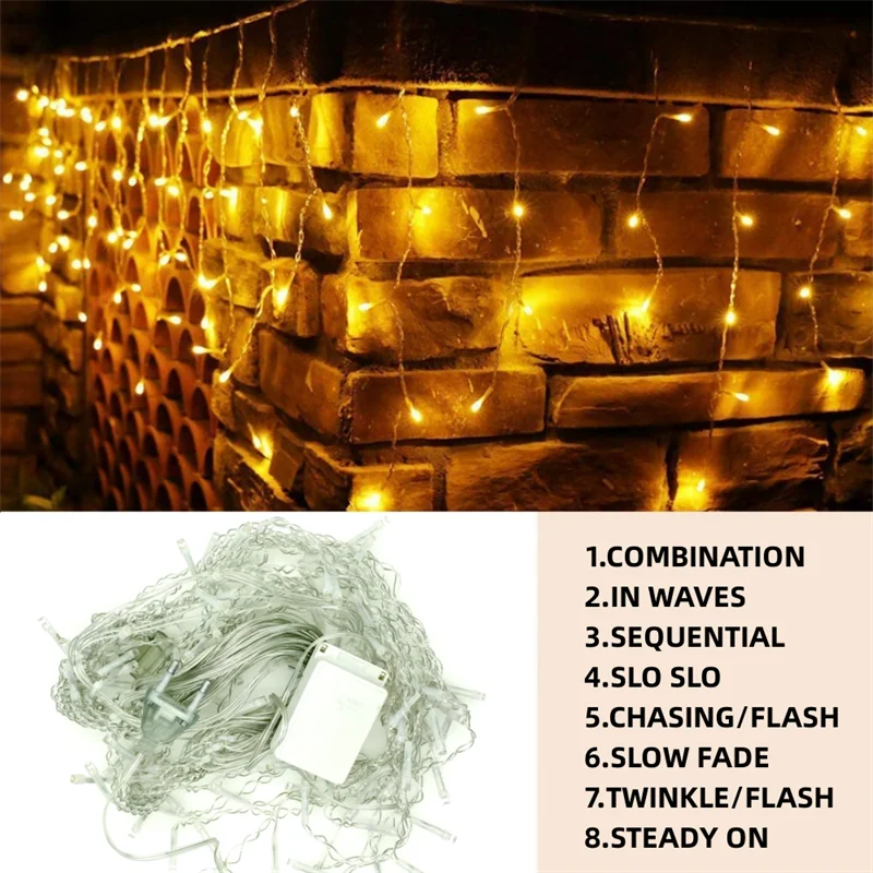 Waterfall LED Christmas Lights